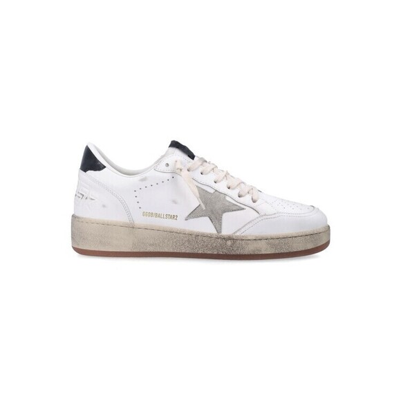  Ball Star Low-Top Sneakers With Distressed Sole - NWT